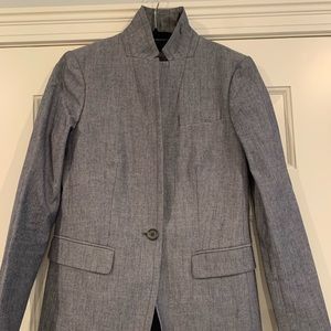 JCrew Regent Chambray Blazer